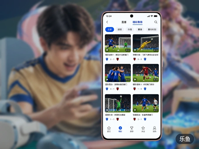 乐鱼 APP，随时掌握比赛进程